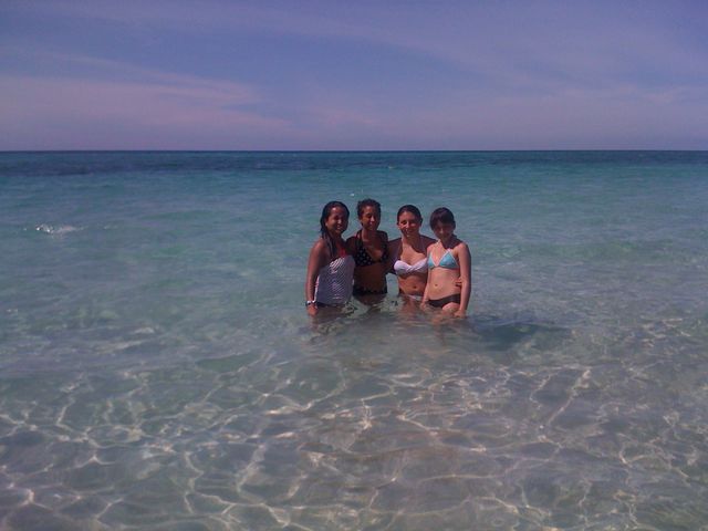 DISFRUTANDO DEL MAR DE VARADERO